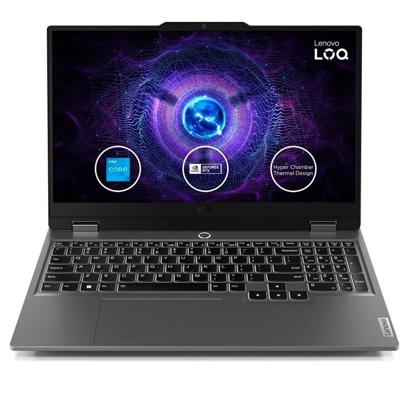 Notebook Lenovo LOQ 15IRX9 15.6" FHD IPS, Core i7-13650HX 2.6/4.9GHz 12GB DDR5, 512GB  M.2, RTX 3050, FreeDos