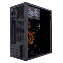 Case TEROS TE-1035S, Mini Tower ATX, 250 W, USB 3.0 / 2.0, audio HD, negro.