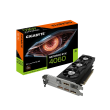 Tarjeta de video Gigabyte GEFORCE RTX™ 4060 LOW PROFILE OC 8GB, 8GB GDDR6, PCI-E 4.0, Puertos: 2 x DisplayPort / 2 x HDMI