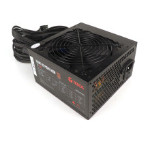 Fuente de alimentación TEROS TE-7160, ATX, 600W, 80 Plus Bronze, 100V-240VAC, CERTIFICADA